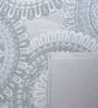Blue Floral 400 TC Super King Size Bedsheet with 2 Pillow Covers Luxury Series Collection