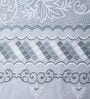 Blue Floral 400 TC Super King Size Bedsheet with 2 Pillow Covers Luxury Series Collection