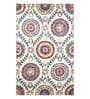 Multicolor Suzani Wool 4 ft x 6 ft Hand Tufted Carpet