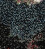 Blue Floral Polypropylene 5 ft x 2.5 ft Machine Made Runner