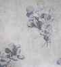 Blue Floral Print 300 TC Cotton Double Bed Fitted Sheet with 2 Pillow Case Sensory Bloom Collection