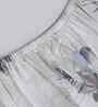 Blue Floral Print 300 TC Cotton Double Bed Fitted Sheet with 2 Pillow Case Sensory Bloom Collection