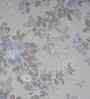 Blue Floral Print 300 TC Cotton King Size Bed Sheet with 2 Pillow Covers Sensory Bloom Collection