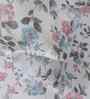 Blue Floral Print 300 TC Cotton Single Bed Sheet with 1 Pillow Cover Sensory Bloom Collection
