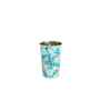 Blue Floral Steel Tumbler Large