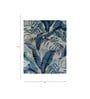 Blue Floral Wool 6 ft x 9 ft Hand Knotted Carpet