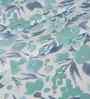 Blue Fruit Print 200 TC Cotton Double Bed Sheet with 2 Pillow Covers Sensory Bloom Collection