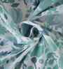 Blue Fruit Print 200 TC Cotton Double Bed Sheet with 2 Pillow Covers Sensory Bloom Collection