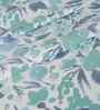 Blue Fruit Print 200 TC Cotton King Size Bed Sheet with 2 Pillow Covers Sensory Bloom Collection