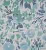 Blue Fruit Print 200 TC Cotton Single Bed Sheet with 1 Pillow Cover Sensory Bloom Collection