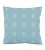 Blue Geometric Cotton 16x16 Inches Cushion Covers (Set of 2)