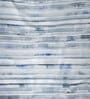 Blue Striped 144 TC Cotton Queen Sized Bed Sheets with 2 Pillow Covers