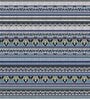 Blue Traditional 210 TC Cotton King Sized Bed Sheets with 2 Pillow Covers