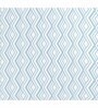 Blue Geometric 210 TC Cotton Super King Bedsheet with 2 Pillow Covers