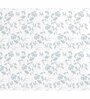 Blue Geometric 210 TC Cotton Super King Bedsheet with 2 Pillow Covers