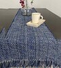 Vivid  (72x13) Blue Cotton Table Runner