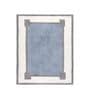 Blue Geometric Hand Tufted 8 Ft X 5 Ft  Dhurrie