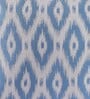 Blue Polyester Geometric 16x16 inches Cushion Cover (5Pc)