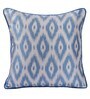 Blue Polyester Geometric 16x16 inches Cushion Cover (5Pc)