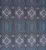 Blue Geometric Print 144 TC Cotton Single Bed Sheet with 1 Pillow Cover Sensory Bloom Collection
