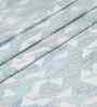 Blue Geometric Print 200 TC Cotton Double Bed Sheet with 2 Pillow Covers Eclectic Geo Collection