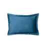 Blue Geometric Print 200 TC Cotton Polyester 2 Pillow Sham Set