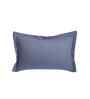 Blue Geometric Print 300 TC Cotton 2 Pillow Cover Set