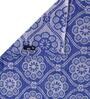 Blue Traditional 300 TC 100% Cotton King Sized Bed Sheets with 2 Pillow Covers