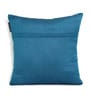 Turquoise Velvet Geometric 16x16 inches Cushion Cover (5Pc)