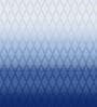 Blue Geometrical 144 TC Cotton Queen Sized Double Bedsheet with 2 Pillow Covers Ombre Bliss Collection