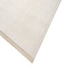 Blue Geometrical Polyester 5 ft X 8 ft Hand Woven Carpet