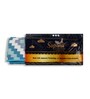 Blue Geometrical Polyproylene 6 ft x 9 ft Machine Made Picnic  Mats
