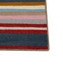 Blue Geometrical Wool 6 ft X 9 ft Flat Weaves
