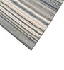 Blue Geometrical Wool 6 ft X 9 ft Flat Weaves
