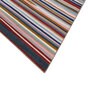Blue Geometrical Wool 6 ft X 9 ft Flat Weaves