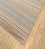 Blue Geometrical Wool 6 ft X 9 ft Flat Weaves