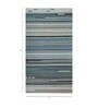 Blue Geometrical Wool 6 ft X 9 ft Flat Weaves