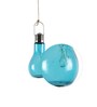 Blue Glass Hanging Decorative Bulb