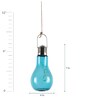 Blue Glass Hanging Decorative Bulb