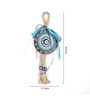 Blue Glass Evil Eye Charm 10 Inches
