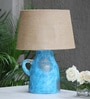 Blue gold classy jug pattern Table lamp