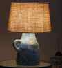 Blue gold classy jug pattern Table lamp