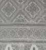 Blue,Grey and Blush Polyester Jacquard 16x16 inches Cushion Cover Set of 5