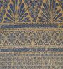 Blue,Grey and Blush Polyester Jacquard 16x16 inches Cushion Cover Set of 5