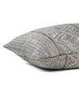 Blue,Grey and Blush Polyester Jacquard 16x16 inches Cushion Cover Set of 5