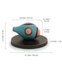 Blue Incense Stick Holder