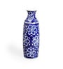 Blue Indigo Bloom Ceramic Vase