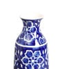 Blue Indigo Bloom Ceramic Vase