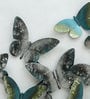 Iron Butterfly Wall Art In Blue