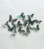 Iron Butterfly Wall Art In Blue